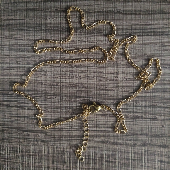 18K Gold Filled Figaro chain necklace 20 inches - Picture 2 of 2